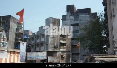 Blocchi di appartamenti a Mumbai, India Foto Stock