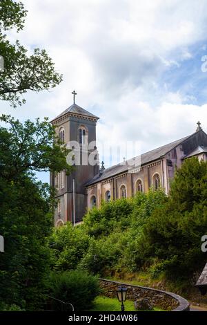 Chiesa della Santissima Trinità a Brathay Cumbria Foto Stock