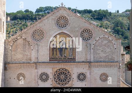 Spoleto, Italia. 06th ago 2019. Spoleto, Umbria, italia. Duomo Credit: Agenzia fotografica indipendente/Alamy Live News Foto Stock