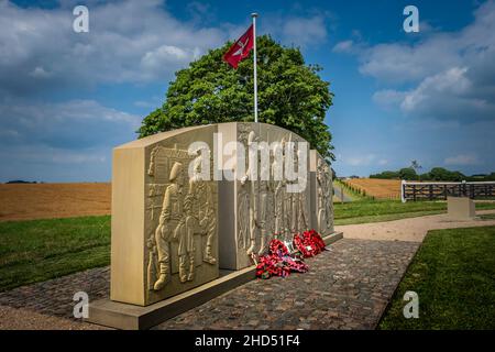 Memoriale al decimo Battaglione del reggimento di Paracadute. Foto Stock