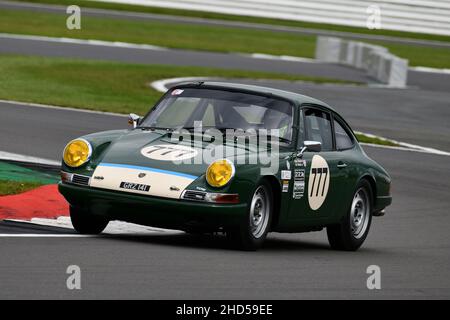 Guy Ziser, Oliver James, Porsche 911, Trofeo Internazionale per Classic GT Cars - Pre 1966, una gara di mini-resistenza per vetture pre-1966 GT, un due piloti ra Foto Stock