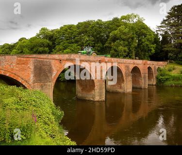 Ponte di Bredwardine, Herefordshire Foto Stock