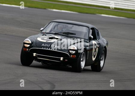 Chris Beighton, Nigel Greensall, Sunbeam le Mans Tiger, Trofeo Internazionale per Classic GT Cars - Pre 1966, una gara di mini-resistenza per la pre-1966 GT Foto Stock