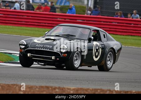 Chris Beighton, Nigel Greensall, Sunbeam le Mans Tiger, Trofeo Internazionale per Classic GT Cars - Pre 1966, una gara di mini-resistenza per la pre-1966 GT Foto Stock