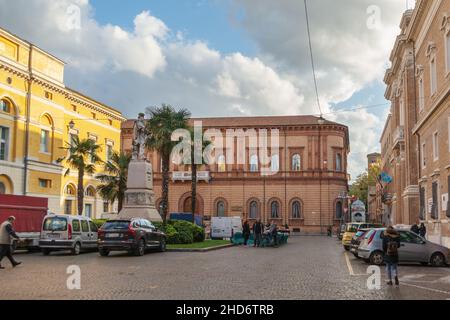 Piazza Giuseppe Garibaldi, Città Vecchia, Ravenna, Emilia romagna, Italia, Europa Foto Stock