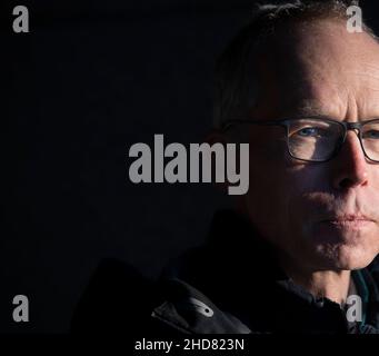 Johan Rockstrom (svedese: Johan Rockström) Direttore dell'Istituto Potsdam per la ricerca sull'impatto sul clima e Professore in Scienza del sistema della Terra presso l'Università di Potsdam, fotografato a Stoccolma, Svezia, 20 dicembre 2021. Foto Fredrik Sandberg / TT / kod 10080 Foto Stock