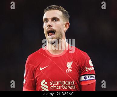 02 Gennaio - Chelsea v Liverpool - Premier League - Stamford Bridge Jordan Henderson durante la partita della Premier League allo Stamford Bridge Picture Credit : © Mark Pain / Alamy Live News Foto Stock