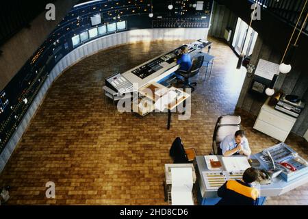 Archivi 80ies: Tunnel Fourvieres, punto di transito critico, distretto Perrache, Lione, Francia Centro-Orientale Foto Stock