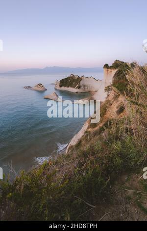Capo drastis durante il tramonto Foto Stock