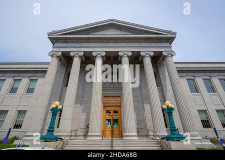 Essex Probate and Family Court at 36 Federal Street nel centro storico di Salem, Massachusetts ma, USA. Foto Stock