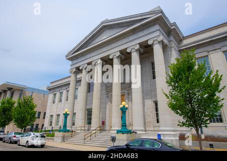 Essex Probate and Family Court at 36 Federal Street nel centro storico di Salem, Massachusetts ma, USA. Foto Stock