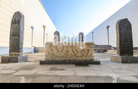 GAZIANTEP, TURCHIA. Vista panoramica del museo del mosaico Zeugma. Il museo del mosaico più grande del mondo Foto Stock