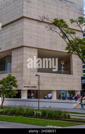 Tranquillo scenario del Museo Jumex a Polanco, Mex Foto Stock