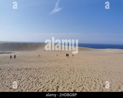 Foto di Tottori Sand Dunes in Giappone Foto Stock