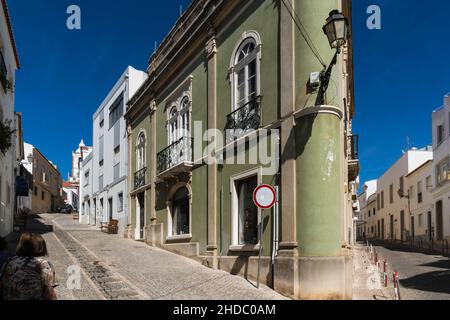 Lagos ist eine Gemeinde in der Algarve, im Süden Portugals. Foto Stock