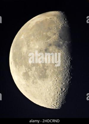 Abnehmender Mord / Moon Waning quater Foto Stock