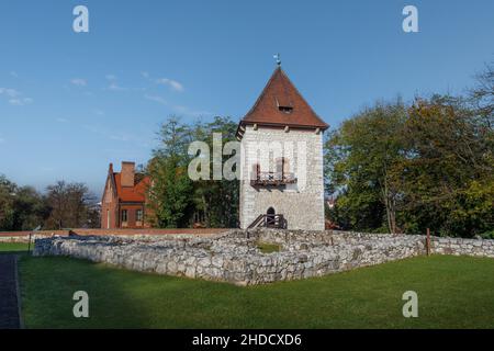 Torre del Castello di Saltworks - Wieliczka, Polonia Foto Stock