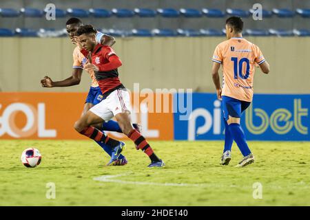 Barueri, Brasile. 05th Jan 2022. Es per la São Paulo Cup e si è tenuta all'Arena Barueri di Barueri, SP. Credit: Maurício Rummens/FotoArena/Alamy Live News Foto Stock