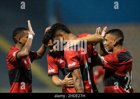 Barueri, Brasile. 05th Jan 2022. Es per la São Paulo Cup e si è tenuta all'Arena Barueri di Barueri, SP. Credit: Maurício Rummens/FotoArena/Alamy Live News Foto Stock