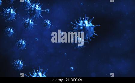 virus, pandemia, infezione, virus corona, pandemie, infetta Foto Stock