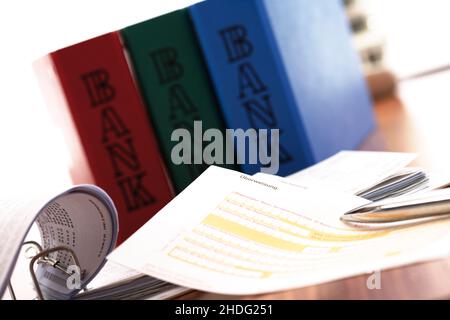 forma, banca, trasferimento di denaro, moduli, trasferimenti di denaro Foto Stock