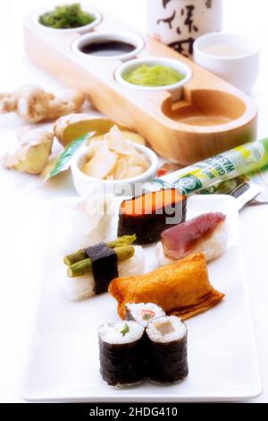 sushi, sushi Foto Stock