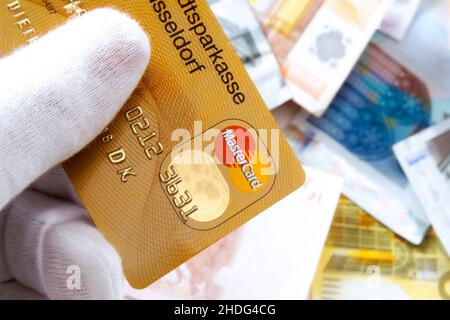 pagamento, carta di credito, senza contanti, carte di credito Foto Stock