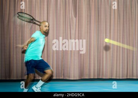 tennis, sportivo, giocatore di tennis, atleta, atleti, sportivi, giocatori di tennis Foto Stock