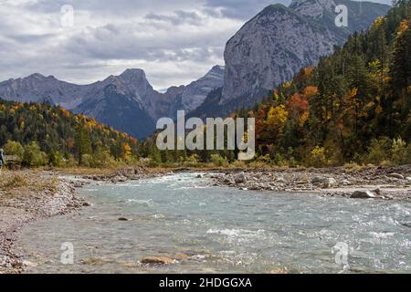 tirolo, rißbach, tiroli, rißbachs Foto Stock