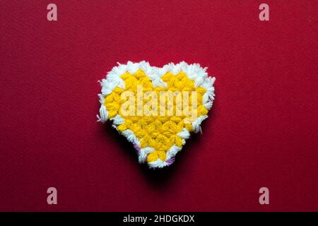 cuore, crochet, cuori, crochets Foto Stock