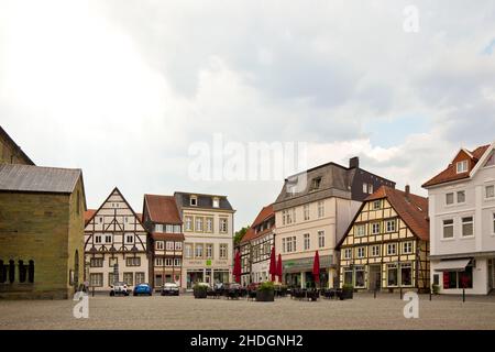 città vecchia, soest, città antiche, soests Foto Stock