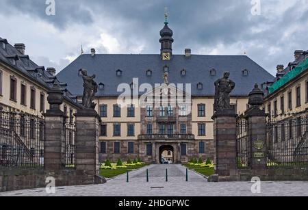 castello, palazzo della città, fulda, palazzi della città, fuldas Foto Stock