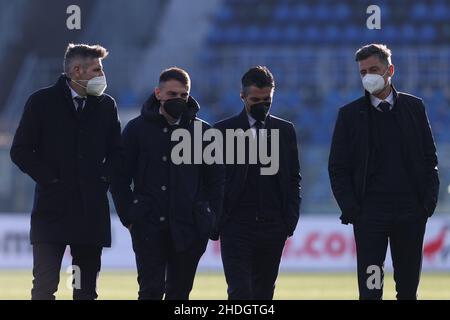 Bergamo, Italia. 06th Jan 2022. I funzionari durante Atalanta BC vs Torino FC, la serie italiana di calcio A match a Bergamo, Italy, January 06 2022 Credit: Independent Photo Agency/Alamy Live News Foto Stock