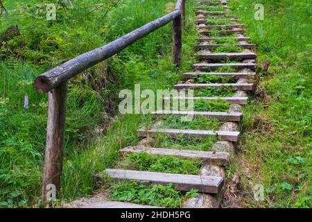 scala, sentiero, scale, sentieri Foto Stock