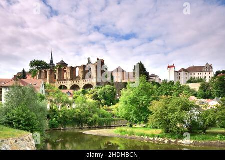 bautzen, ortenburg, Chiesa di San Nicola, bautzens Foto Stock