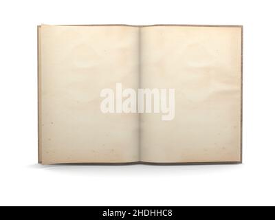 diario, vuoto, diari, spazi vuoti Foto Stock