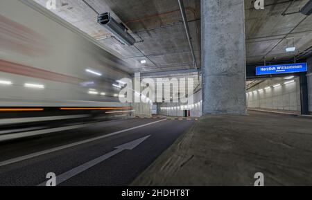 garage, garage, garage, parcheggio, carport, carport, garage Foto Stock