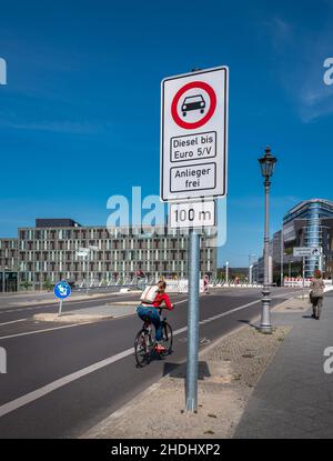 berlino, centro città, zona ambientale, centri della città Foto Stock