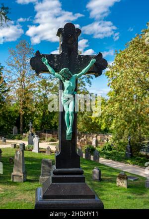 cimitero, croce, cimiteri, croci Foto Stock