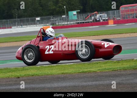 Elliott Hann, Maserati 250F CM7, HGPCA Pre ’66 Grand Prix Cars, quelle che gareggiato nelle gare Grand Epreuve (definite come importanti gare del Gran Premio), ha fatto Foto Stock