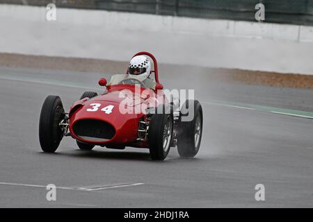 John Spiers, Maserati 250F 2516, HGPCA Pre ’66 Grand Prix Cars, quelle che hanno corso nelle gare Grand Epreuve (definite come importanti gare del Gran Premio), ha fatto Foto Stock