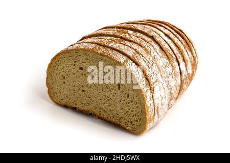 affettato, pane, affettato, pane Foto Stock