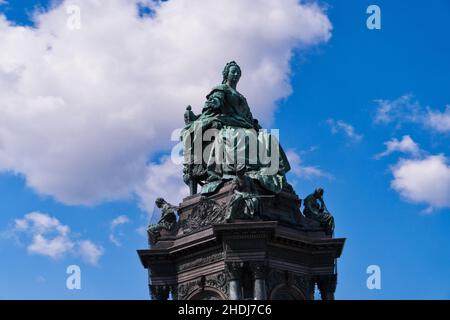 monumento di maria theresia, monumenti di maria theresia Foto Stock