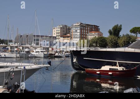 porto, toscana, viareggio, porti, porto, tuscanie Foto Stock