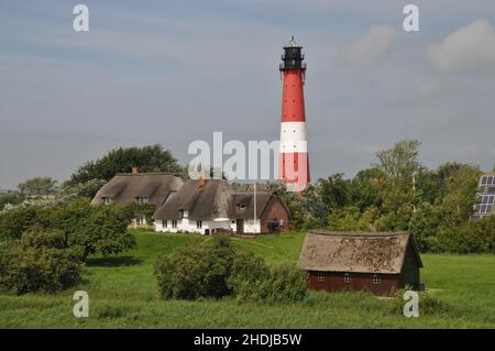 faro, pellworm, fari, pellworm Foto Stock