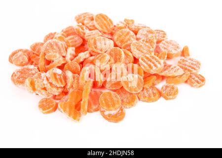 carote, verdure surgelate, carote, verdure surgelate Foto Stock
