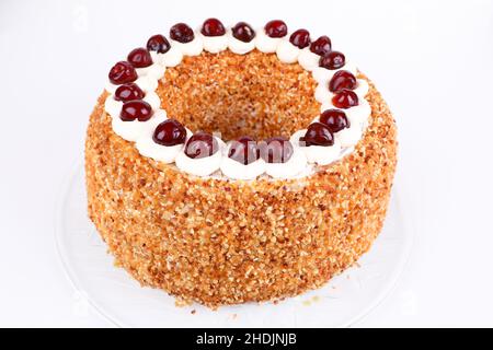 torta della corona di francoforte, torta al cioccolato, torta della corona di francoforte, torte al cioccolato Foto Stock