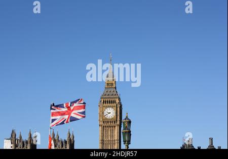 londra, elizabeth tower, londons, big bens, torre dell'orologio, torre dell'orologio, orologio, torre dell'orologio Foto Stock