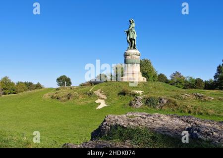 vermingetorix-denkmal, alesia Foto Stock