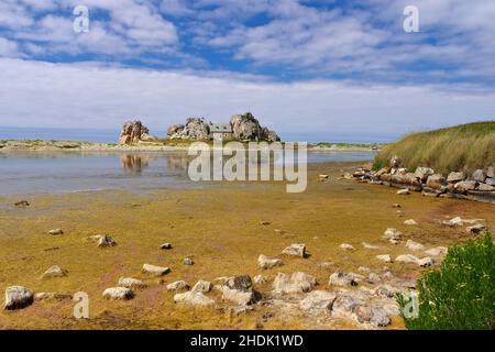 casa, bretagna, case, brittanies Foto Stock